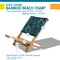 Duck Covers Bamboo Beach Chair, Olympic Forest DOFCH2522 - alternate 5